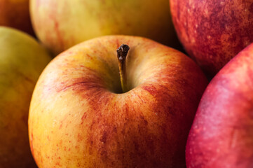 red apple close-up