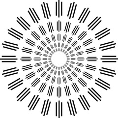 Obraz premium Title Mandala decorative round ornament. Can be used for greeting card, phone case print, etc. Hand drawn background, vector isolated on white.