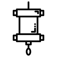 roll paper china icon