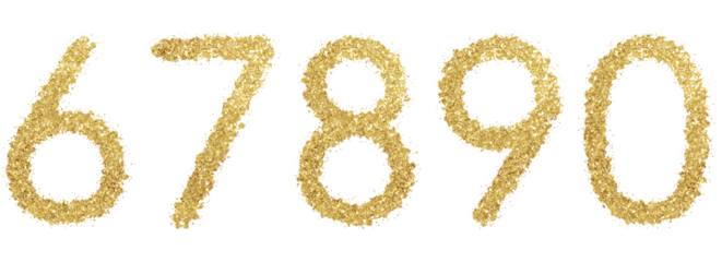 Gold 6 7 8 9 0