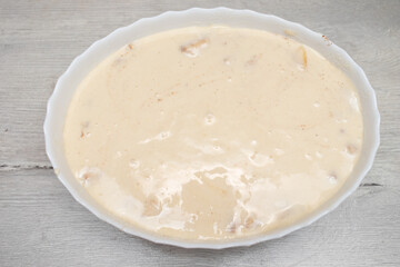 Baking an apple pie. Step-by-step recipe for apple pie. Step 6