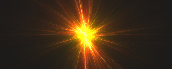 colorful lightning flash explosion background