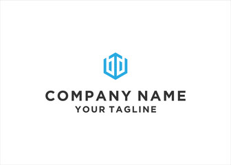 BD letter logo design vector illustration	