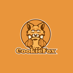 cookies logo with fox mascot