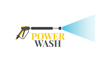 pressure washing logo. pressure washing service logo.