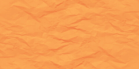Orange creased crumpled paper texture can be use as background. Ragged White Paper. white waxed packing paper texture.	