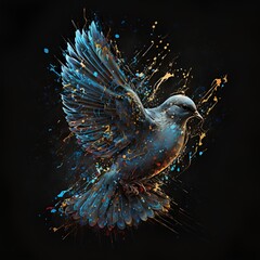 Naklejka premium dove of peace