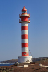 The Sardina lighthouse in Gran Canaria warns sailors of the dangerous north coast of this island