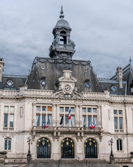 Fototapeta na wymiar Hôtel de ville de Vichy, construit dans le style néo-renaissance