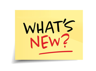 What's new ?