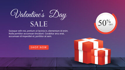 Fototapeta premium Social media sale banner template