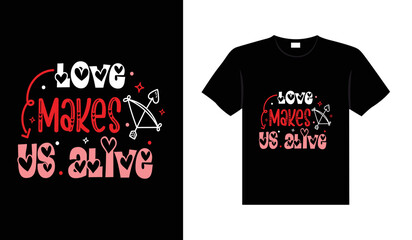 Valentine typography cute wedding lettering t-shirt design