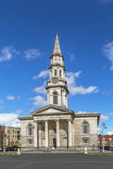 Fototapeta na wymiar St. George's Church, Dublin, Ireland