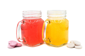 Fizzy vitamin drinks