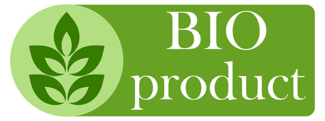 Organic eco natural bio vegan sticker label logo icon. Logo with a pattern of green leaves. Ecological products. Stickers of eco-friendly products. Vector illustration of vegan organic food icons