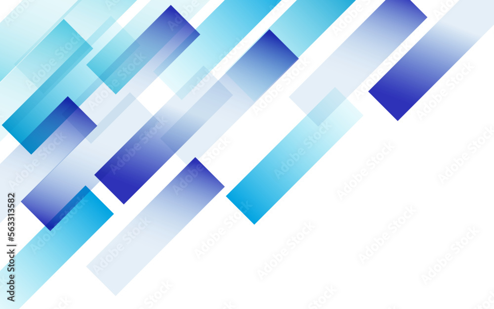 Wall mural Blue Element Vector White Background. Gradient