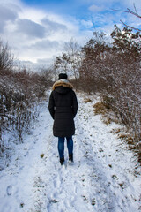 walk in the snow