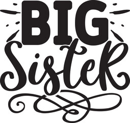 Big Sister Svg