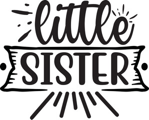 Little Sister Svg