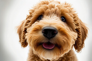 Fototapeta premium Goldendoodle puppy, Generative AI