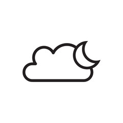 weather icon, cloud vector illustration, cloud icon, cloud flat icon