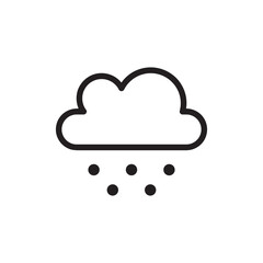 weather icon, cloud vector illustration, cloud icon, cloud flat icon