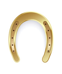 horseshoe lucky symbol. vector