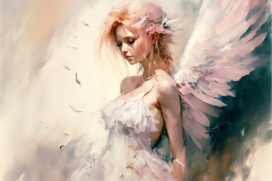 Angelic bride