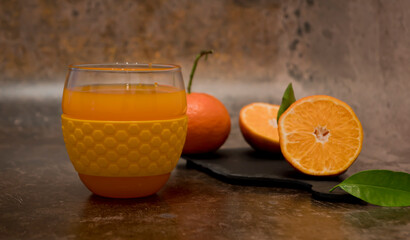 Zumo de mandarinas