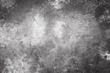 Plakat abstract black and white background texture concrete wall