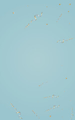 Luminous Spiral Celebrate Vector Blue Background.