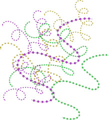 mardi gras carnival cartoon illustration © Anna