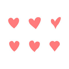 Heart, love, valentine, vector, hearts, romance