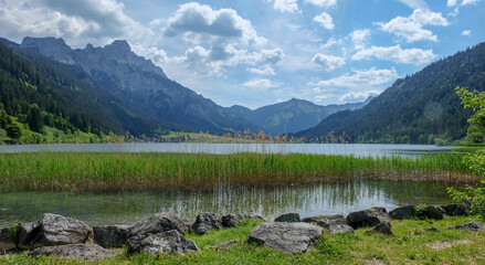 Haldensee in &Ouml;stereich im Sommer	