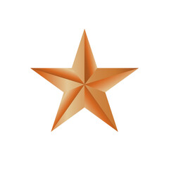 cooper star , bronze star - icon