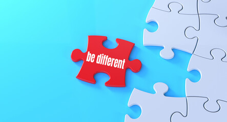 Be different puzzle
