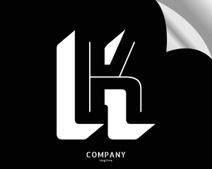 K letter logo vector design