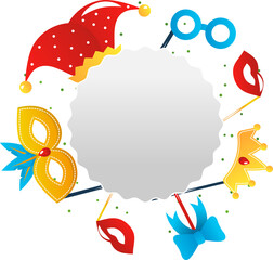 carnival cartoon illustration