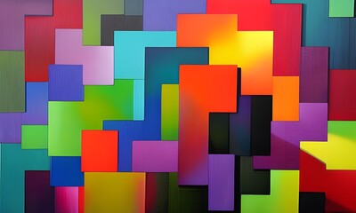 abstract background with squares 3
