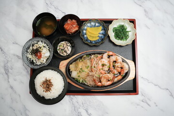 Japanese set meal