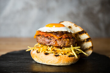Authentic top quality American Egg Burger