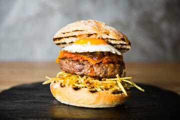 Authentic top quality American Egg Burger