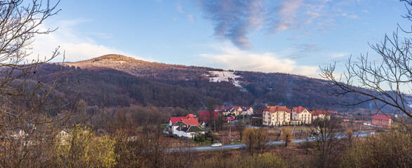 Solochyn is in a quiet area of the picturesque Carpathian Mountains.