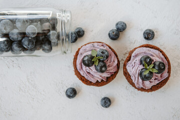 pyszne babeczki jagodowe © jaaff