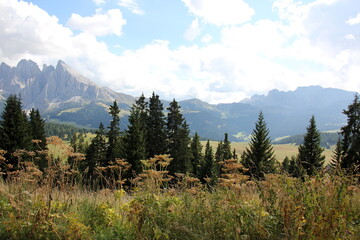 Dolomites - a mountain range in the Eastern Alps