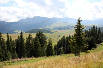 Fototapeta na wymiar Dolomites - a mountain range in the Eastern Alps
