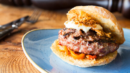 Authentic top quality American Burger