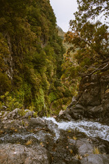 Lagoa do Vento, Risco waterfall in Paul da Serra, Madeira island, Portugal, Rabacal, 25 waterfalls