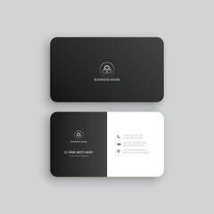 Vector Business card design template, Clean and modern business card