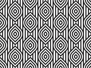 black and white seamless pattern